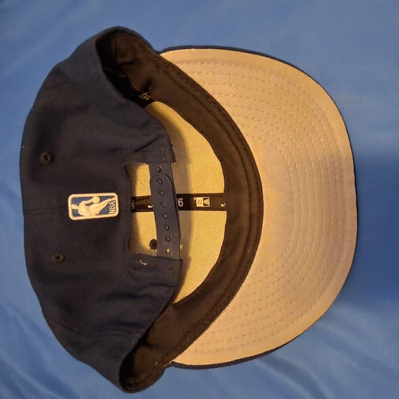 Minnesota Timbervolves New Era 5950 Purple Snap Back Hat. Brim Excellent Shape - Picture 4 of 4